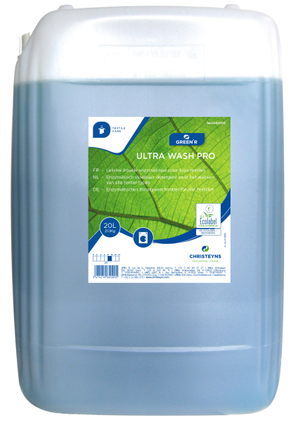 Lessive liquide spéciale doseur automatique Ecolabel Bidon de 20L Produits d'entretien
