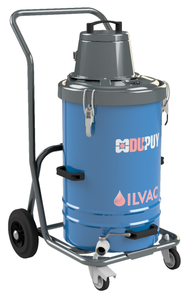 Aspirateur industriel compact huiles et copeaux OILVAC 60 Aspirateur industriel