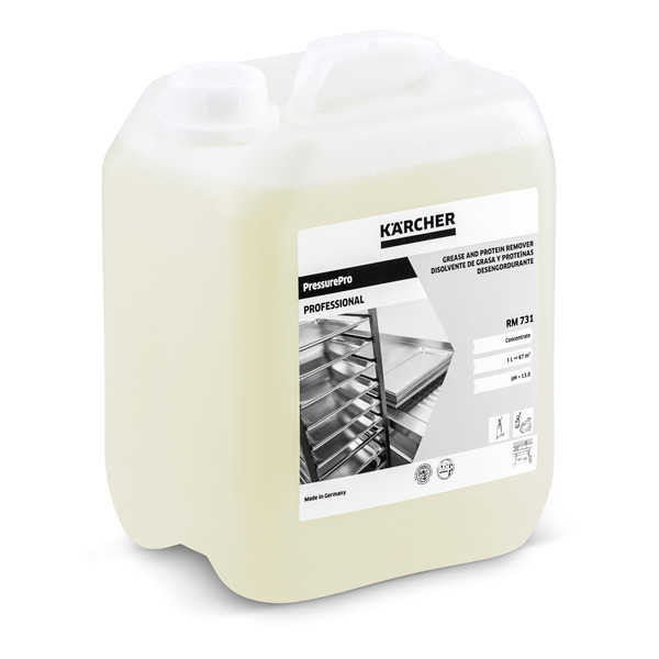 RM 731 Dissolvant graisse et protéines PressurePro 5 litres Détergent nettoyeur haute pression